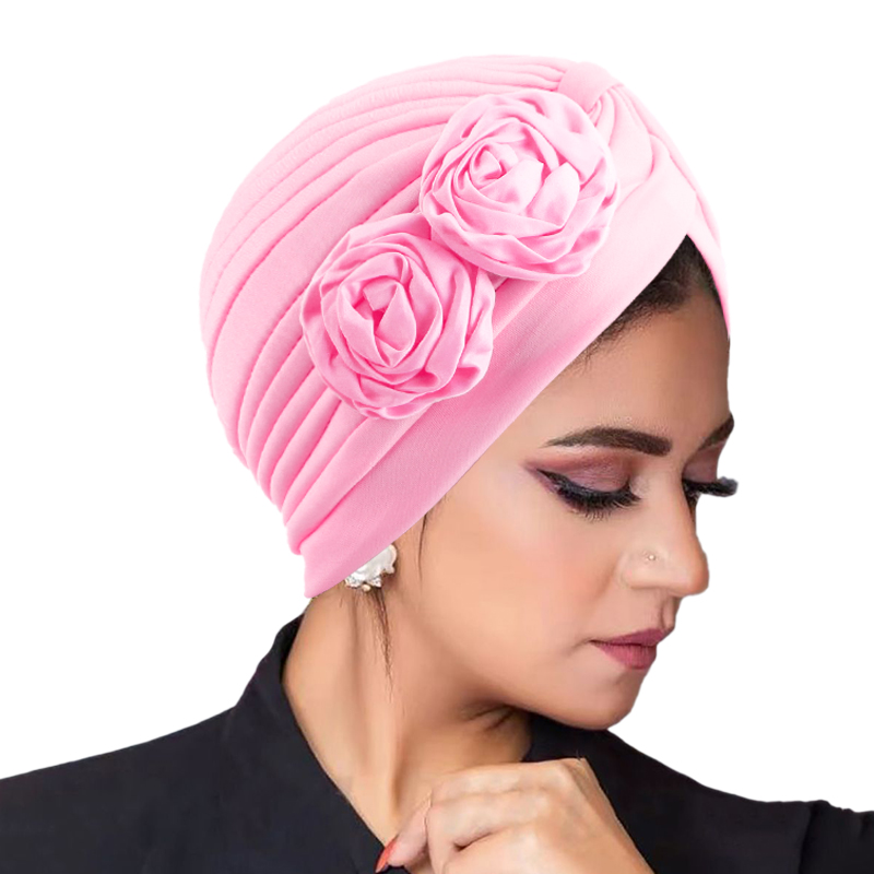 Ethnic Fashion For Ladies - مسلم موضة زهرة الحجاب عمامة العرقية