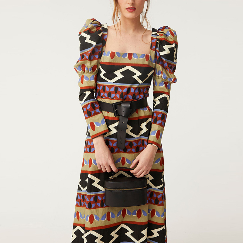 فستان ماكسي بنمط عرقي عتيق الط - مراجعة Ethnic Fashion For Ladies وسعره