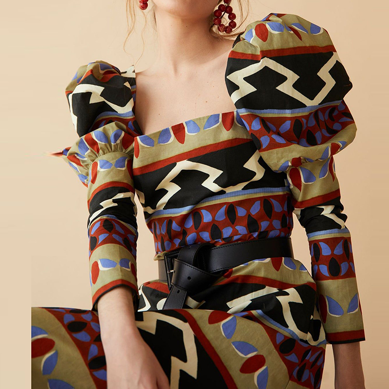 فستان ماكسي بنمط عرقي عتيق الط - مراجعة Ethnic Fashion For Ladies وسعره