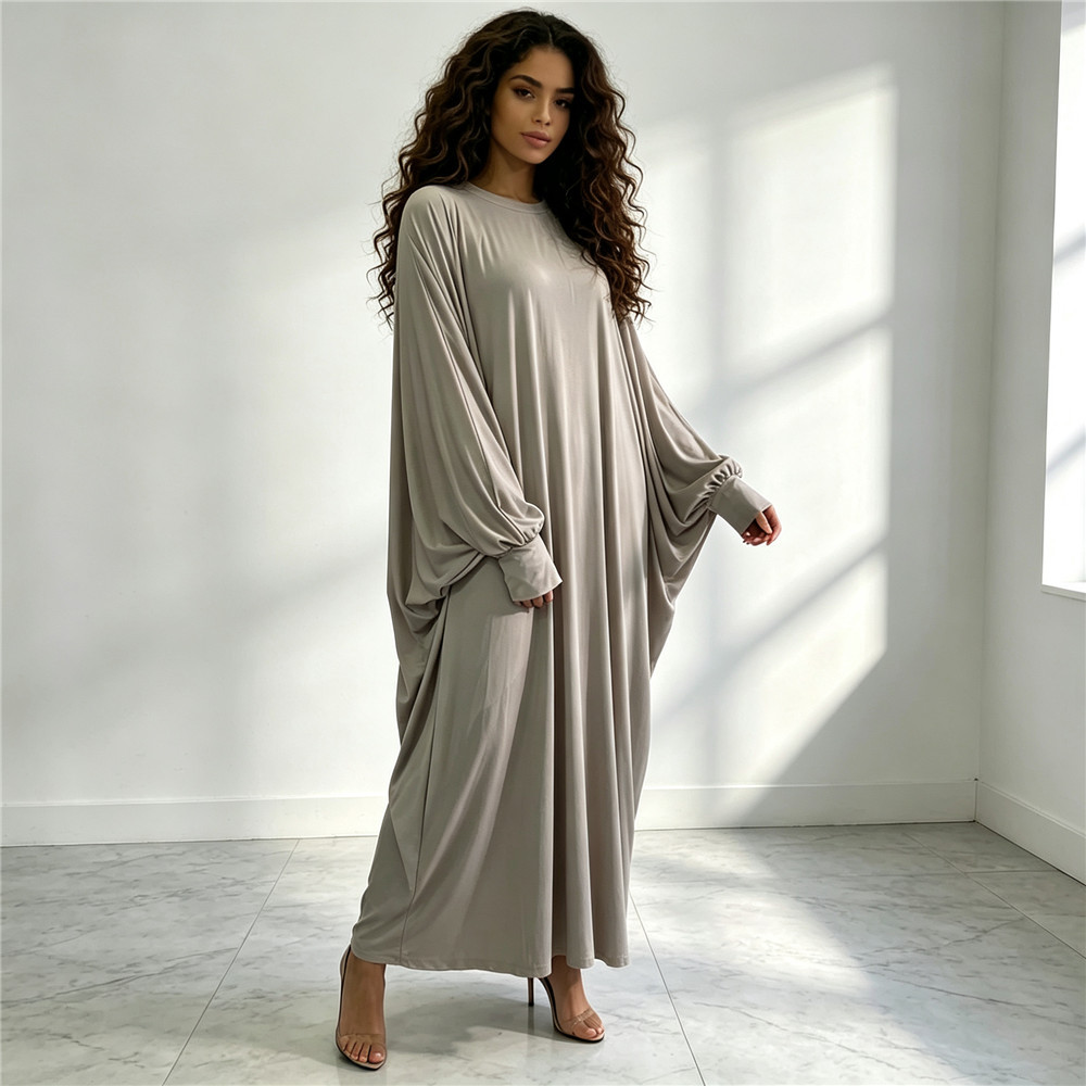 عباية إسلامية طويلة بأكمام واس - مراجعة Abaya Modest Wear وسعره