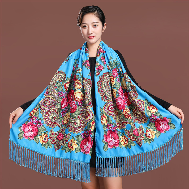 النمط الروسي الفاخرة الأزهار ا - مراجعة Ethnic Fashion For Ladies وسعره