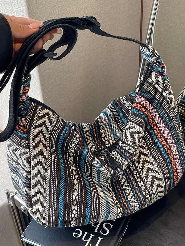 حقيبة كتف نسائية عصرية كبيرة ا - مراجعة Ethnic Fashion Trends 2025 وسعره