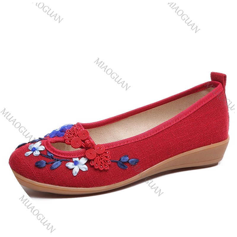أحذية نسائية مريحة بكعب ويدج م - مراجعة Ethnic Fashion For Ladies وسعره