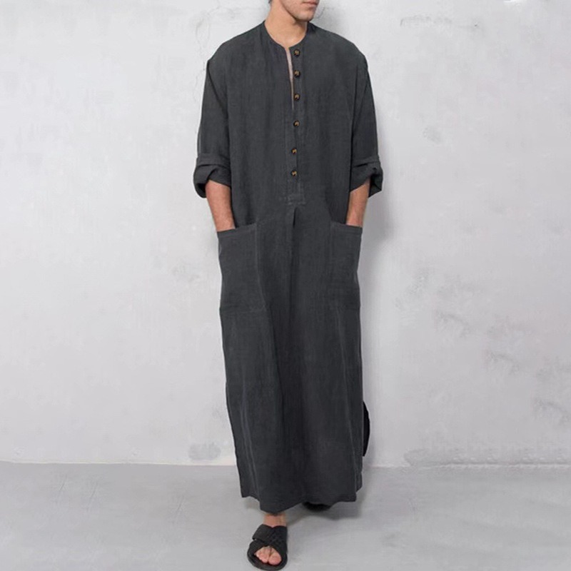 رداء مسلم دبي جديد للرجال فضفا - مراجعة Ethnic Fashion In Dubai وسعره