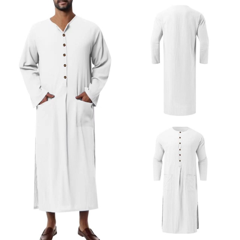 رداء مسلم دبي جديد للرجال فضفا - مراجعة Ethnic Fashion In Dubai وسعره