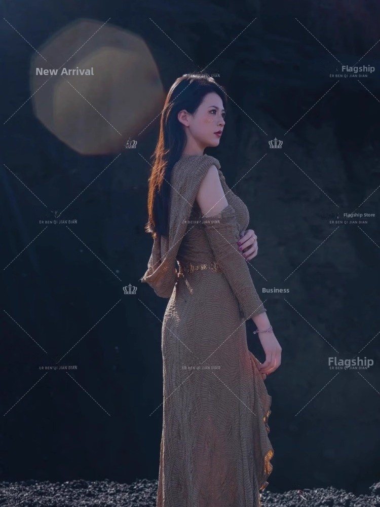 فستان تصوير جديد بتصميم أميرة  - مراجعة Ethnic Fashion Online وسعره