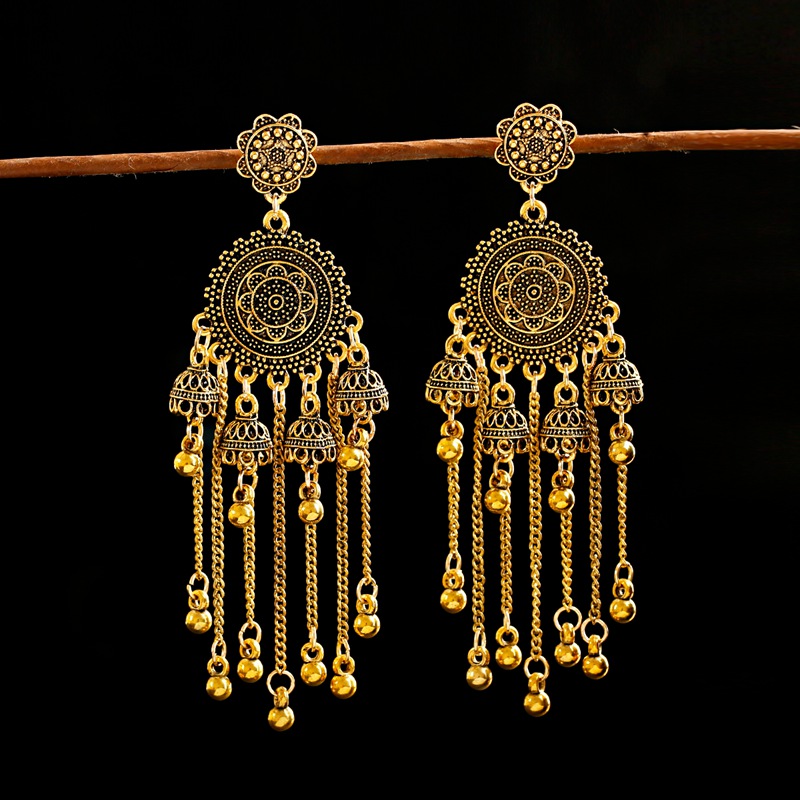 الكلاسيكية الرجعية هندسية سلسل - مراجعة Ethnic Indian Fashion وسعره