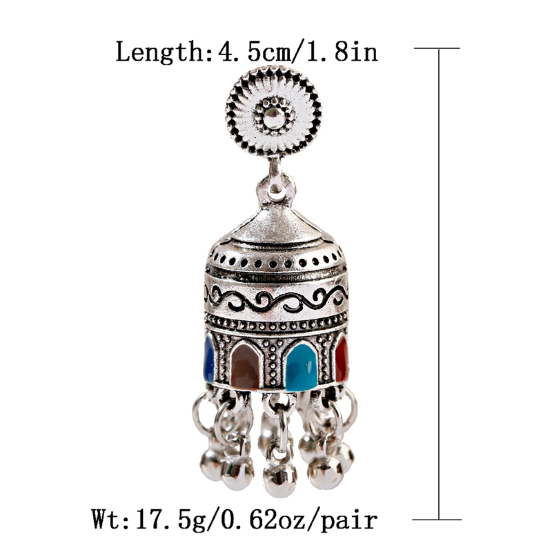 مجوهرات Jhumka Jhumki الهندية  - مراجعة Ethnic Indian Fashion وسعره