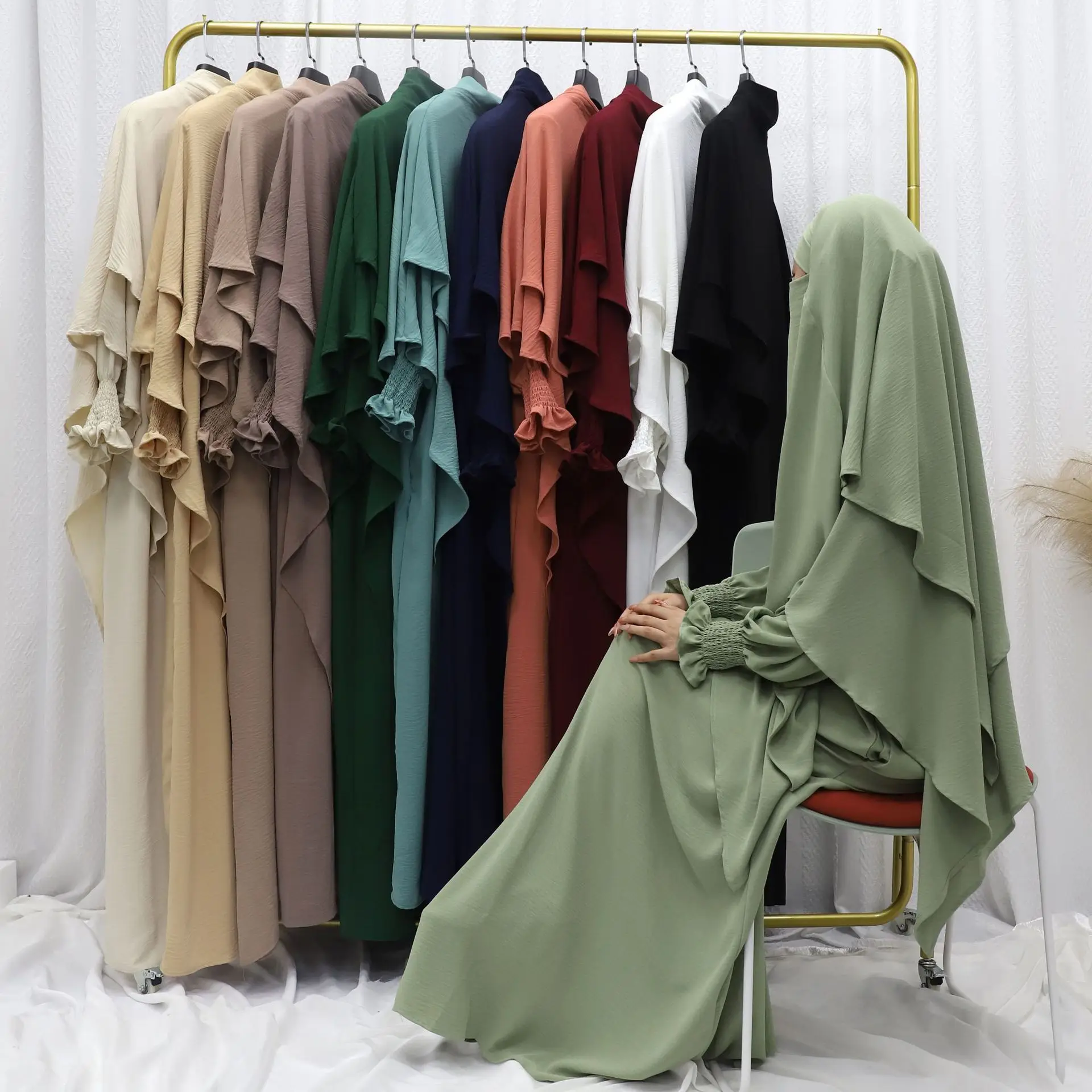 رمضان فساتين النساء المسلمات ا - مراجعة Abaya Modest Wear وسعره