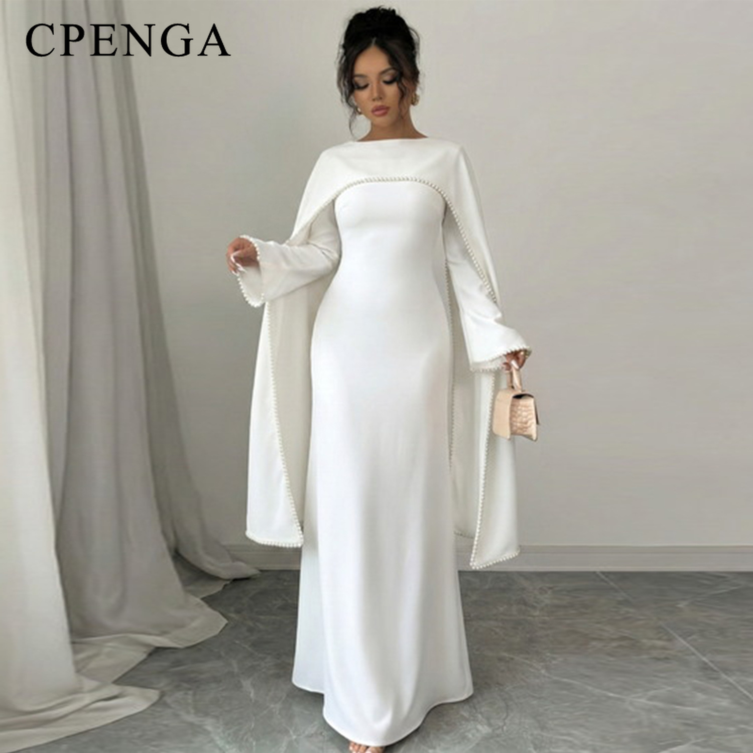 عباءة دبي فاخرة مع عباءة مزينة - مراجعة Abaya Modest Wear وسعره